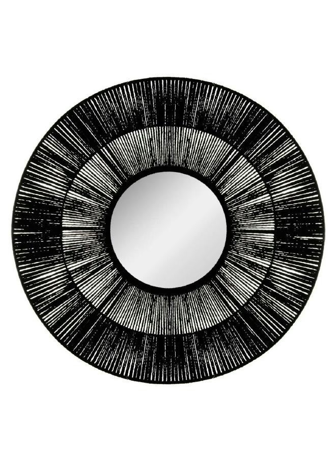 لوفت باربرا، مرآة، دائرية، D76XP1.5CMS، أسود، سلك-162317 مناسبة لجميع أنواع الديكور - Image 2