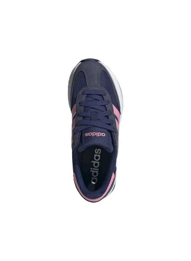 adidas حذاء جري للأطفال للجنسين رن  .  أزرق