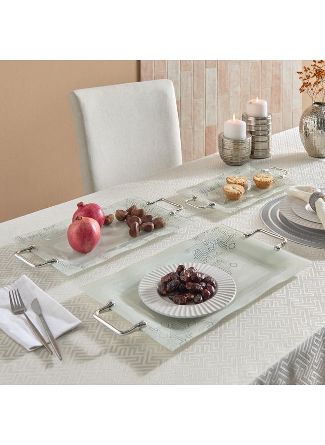 Home Box Skyline Mirage 3-Piece Tray Set 54 x 4 x 29.5 cm  - Image 5