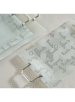 Home Box Skyline Mirage 3-Piece Tray Set 54 x 4 x 29.5 cm  - Image 4