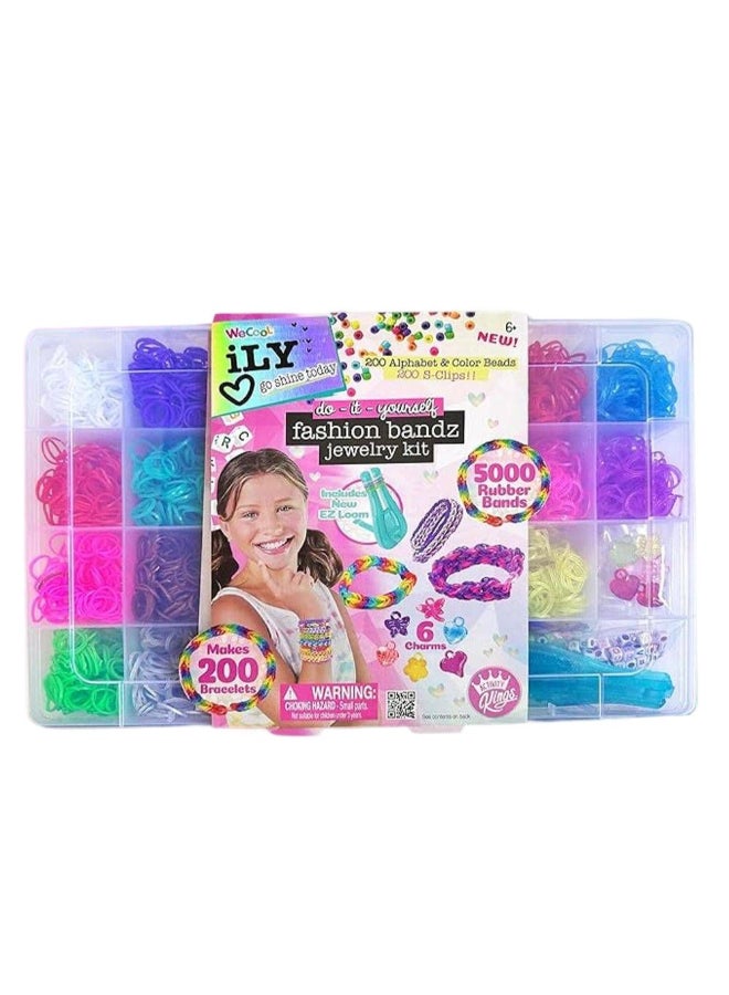 WeCool مجموعة مجوهرات WeCool iLY DIY Fashion Bandz (أكثر من 5000 قطعة) - Image 1