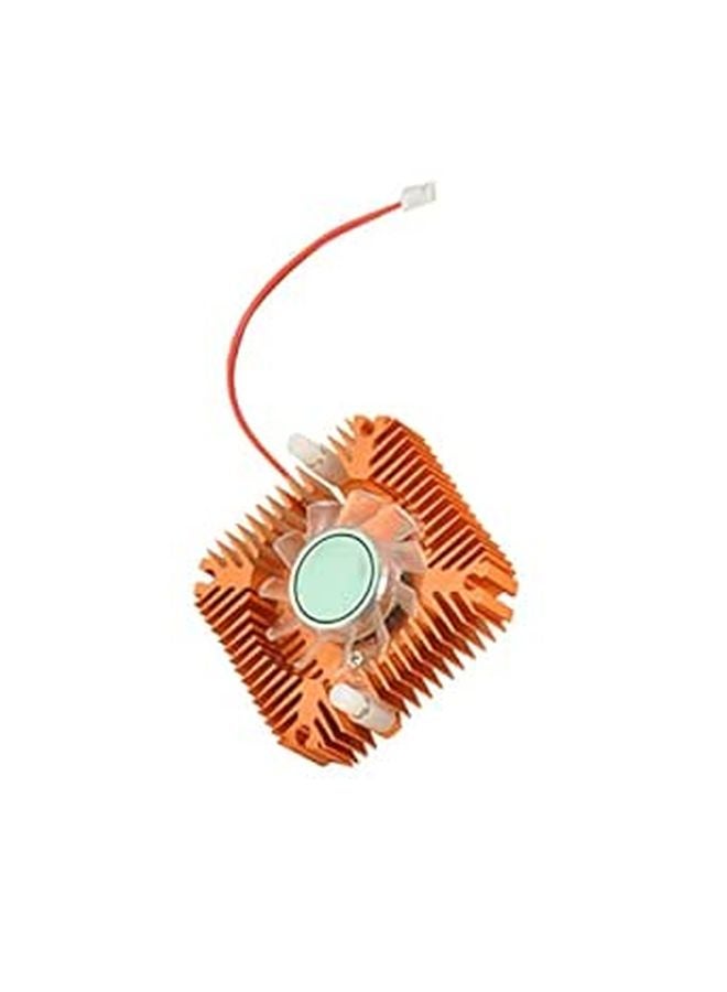 Pure Aluminum Anodized Radiator Silent GPU Fan Cooler for Video Card Replacement with Safety Protection - Image 1