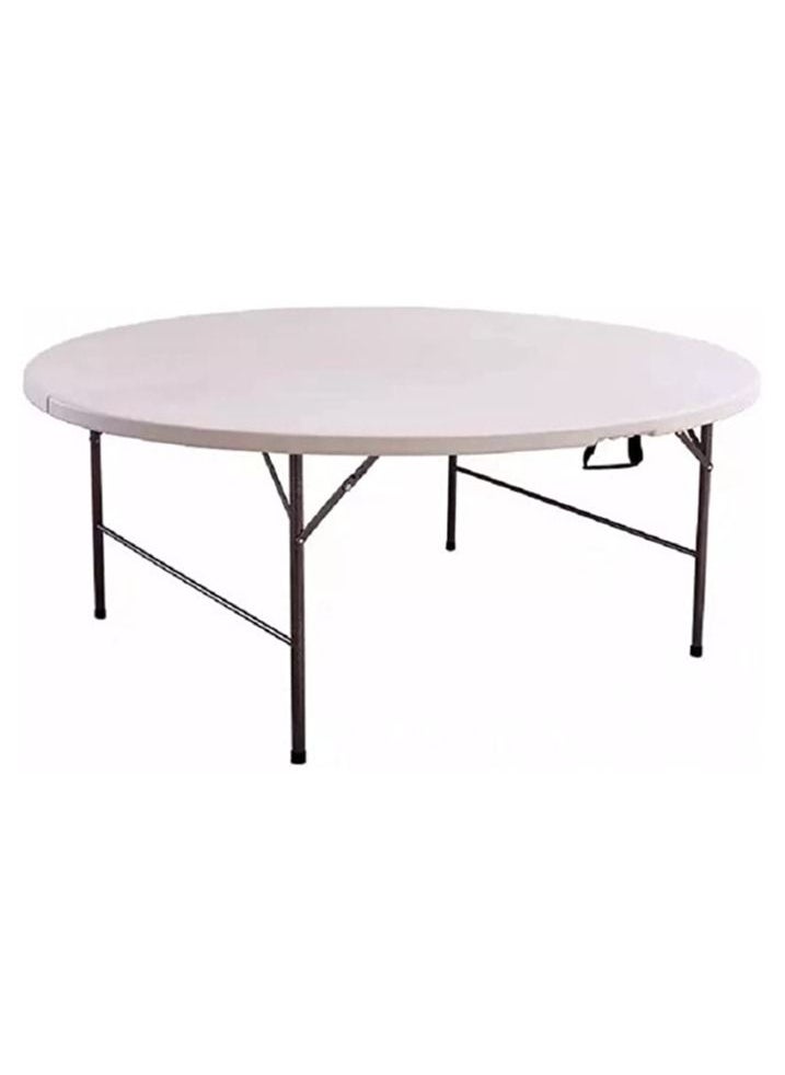 Winner Sky - Folding Round Table: Your Portable Solution for Study, Dining, Parties, and Picnics - Image 1