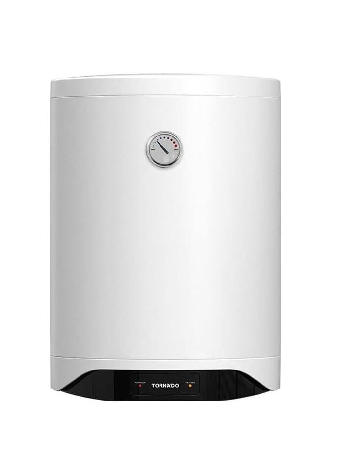 TORNADO TORNADO Electric Water Heater 50 L Enamel LED lamp White TEEE-50MW 