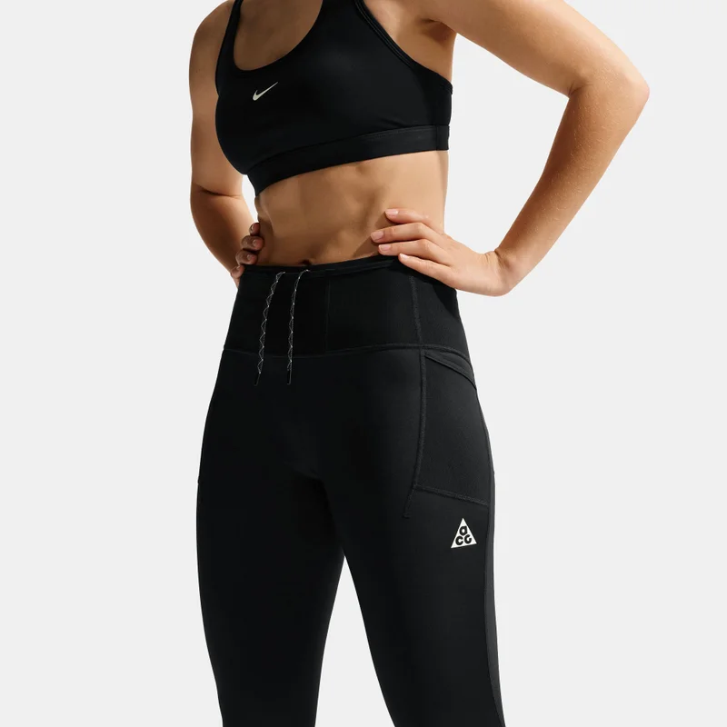 Nike Black Women's ACG Dri-FIT 7/8 Trail Running Leggings for Women | Best Price UAE