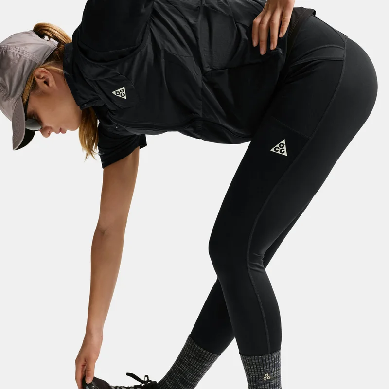 Nike Black Women's ACG Dri-FIT 7/8 Trail Running Leggings for Women | Best Price UAE