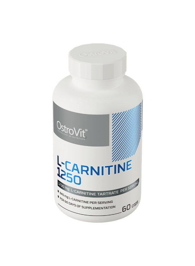 OstroVit OSTROVIT; L-CARNITINE 1250, 60 CAPS, 86 G  - Image 4