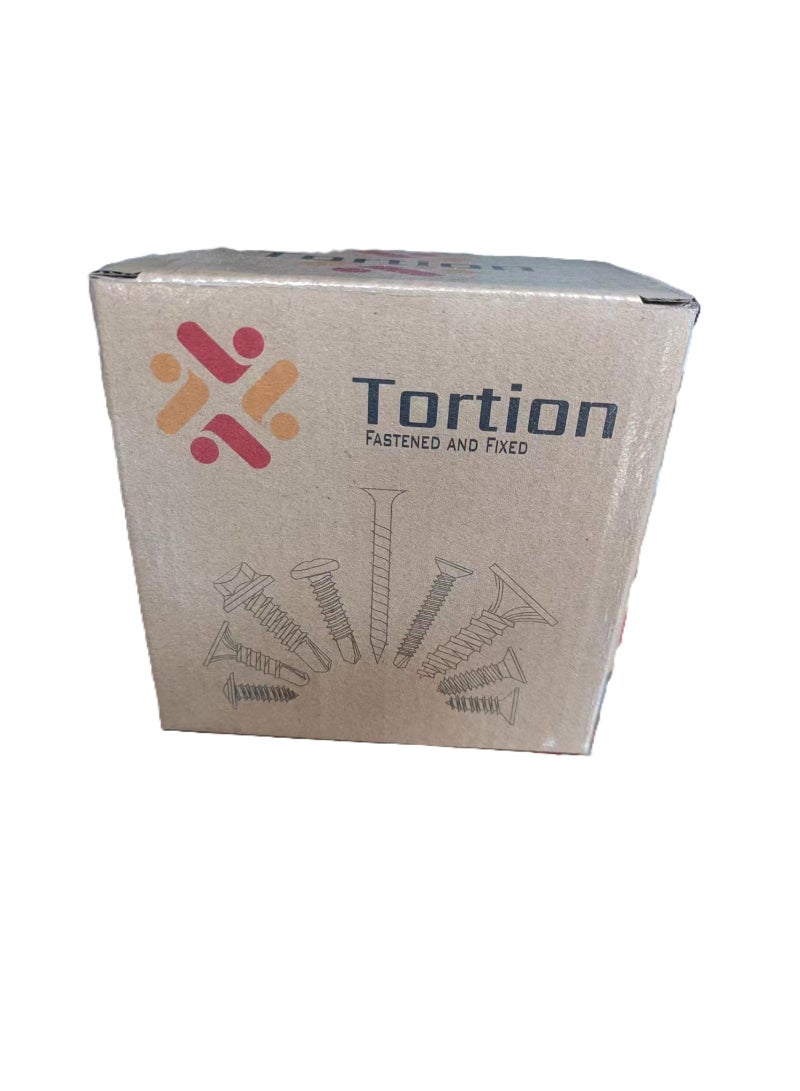 Tortion SDS, Bugle Head, Black, M6*1.50" (3.5*38 mm), 1000 pcs/box, 16box/carton, Tortion - Image 5