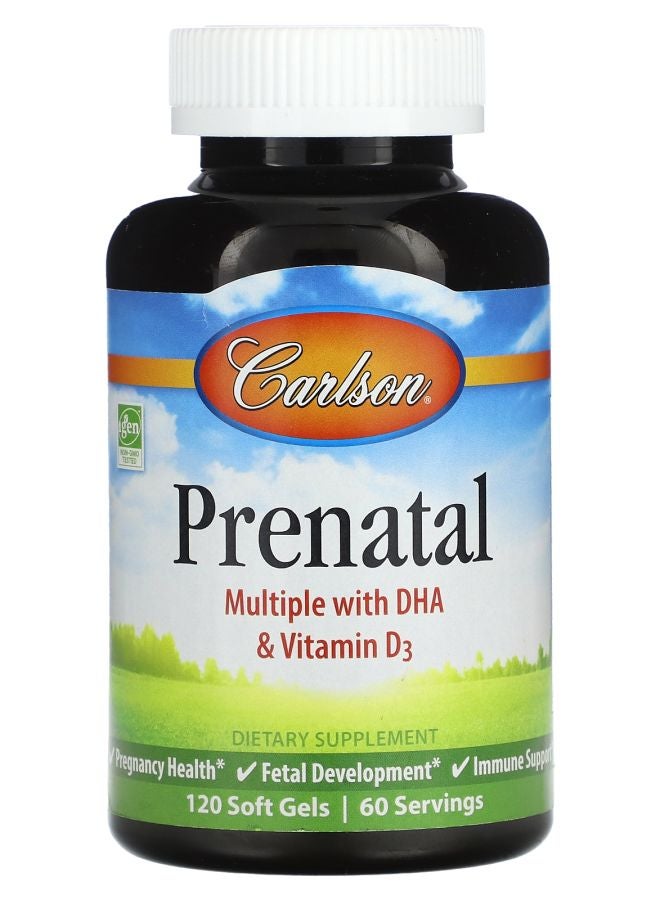 Carlson Prenatal 120 Soft Gels