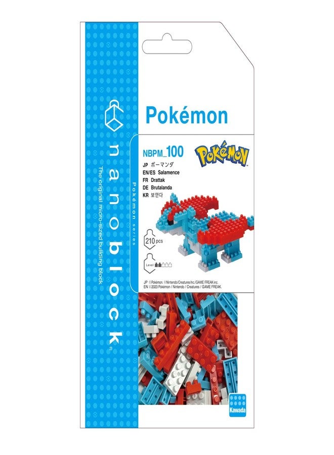 nanoblock - Pokémon - Salamence, Pokémon Series Building Kit - Image 5