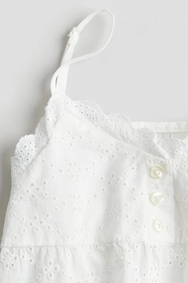 H&M Frill-Trimmed Strappy Top