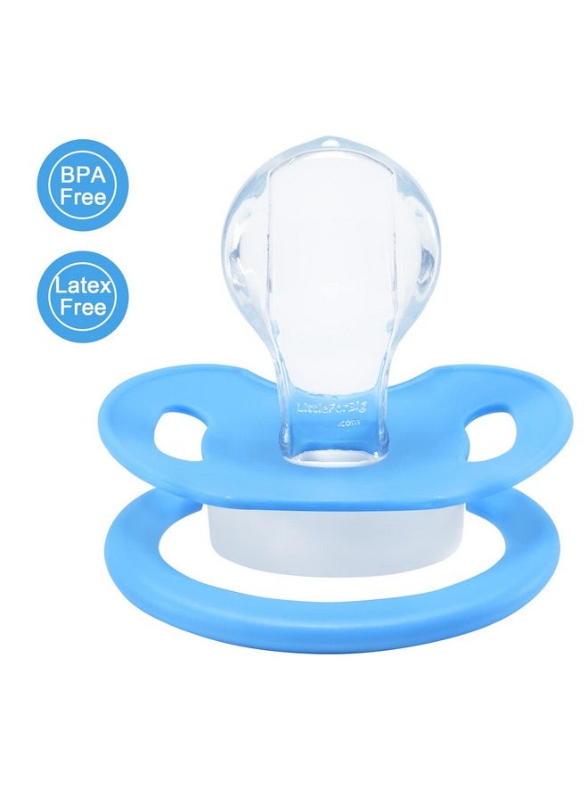Littleforbig Bigshield Generationii Adult Sized Pacifiers Printed 3 Paci Pack Astro Babies Pattern  - Image 4