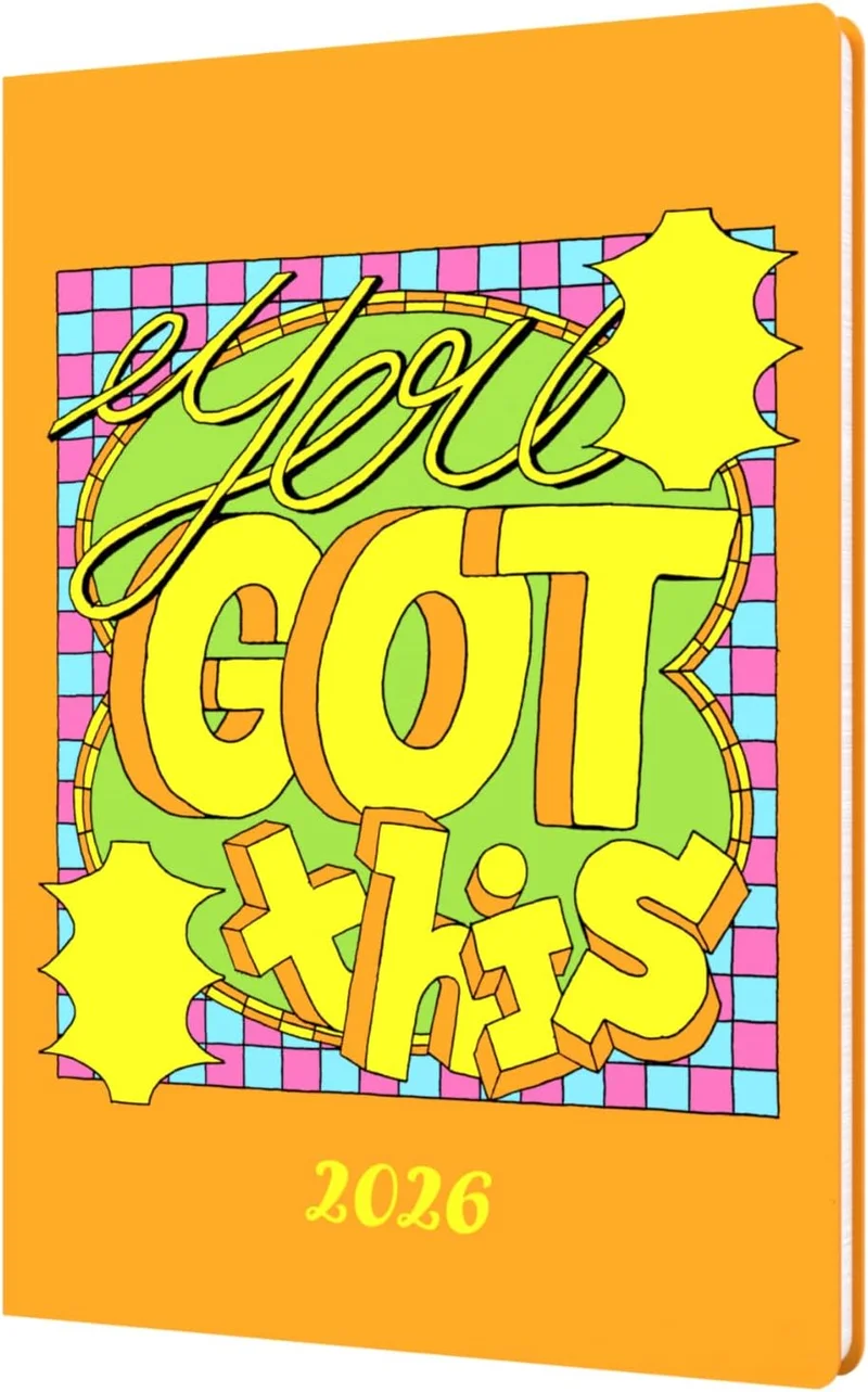 كولينز تقويم كولينز  مخطط سنوي، يوميات أسبوعية، غلاف مقوى  برتقالي