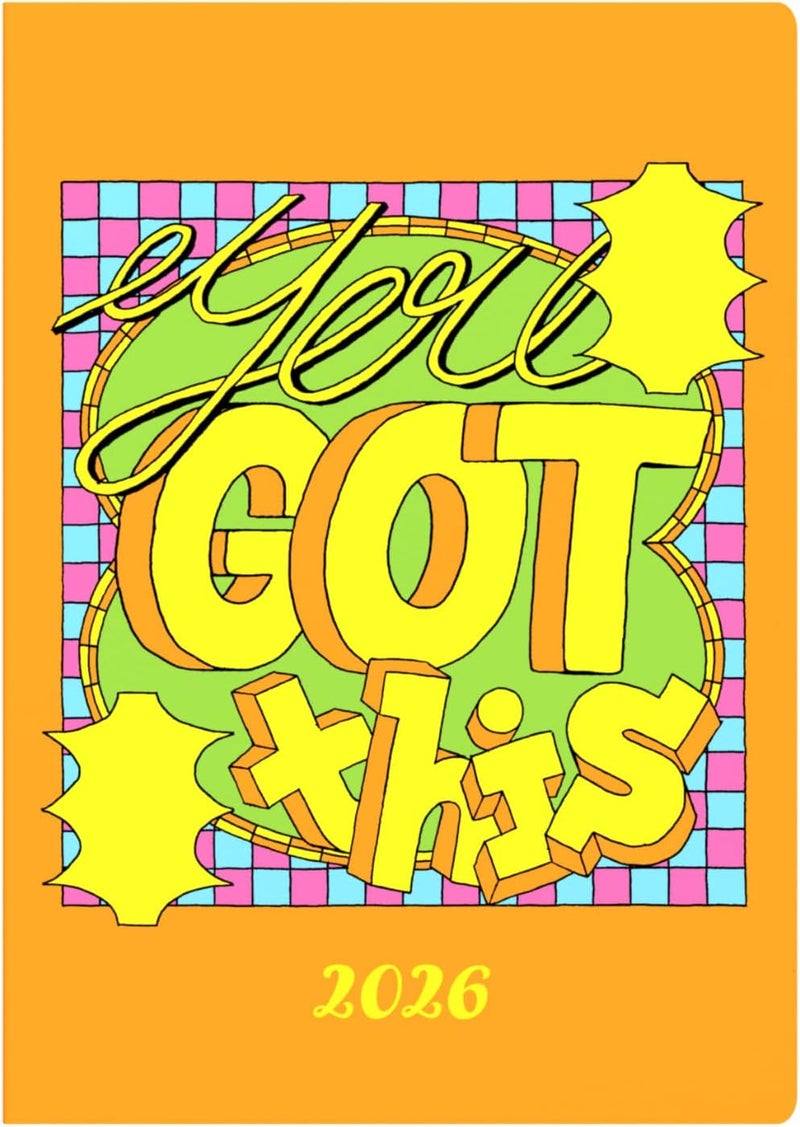 Collins - Positive by Benjamin Woodcock - 2026 12 Month Calendar Year Planner, Week-To-View Diary, A5 Hard Cover - Orange (E-PS153.YGT-26) - Image 2