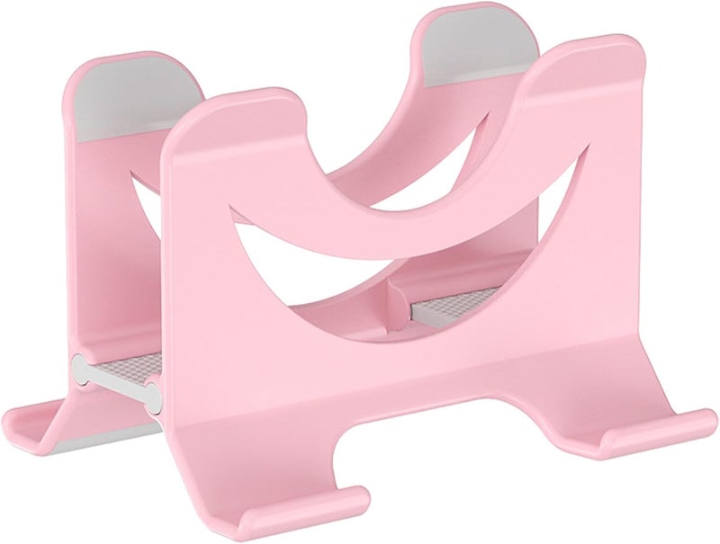 Adjustable Vertical Laptop Stand Holder For Space Saving Storage And Heat Dissipation - Image 1