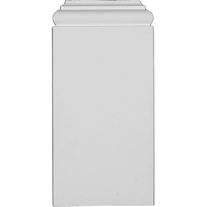 PB05X10X01TR TRADITIONAL PLINTH BLOCKS, 5"W X 10 1/4"H X 1 1/4"P, PRIMED - Image 1