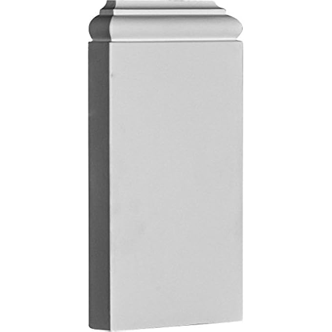 PB05X10X01TR TRADITIONAL PLINTH BLOCKS, 5"W X 10 1/4"H X 1 1/4"P, PRIMED - Image 2