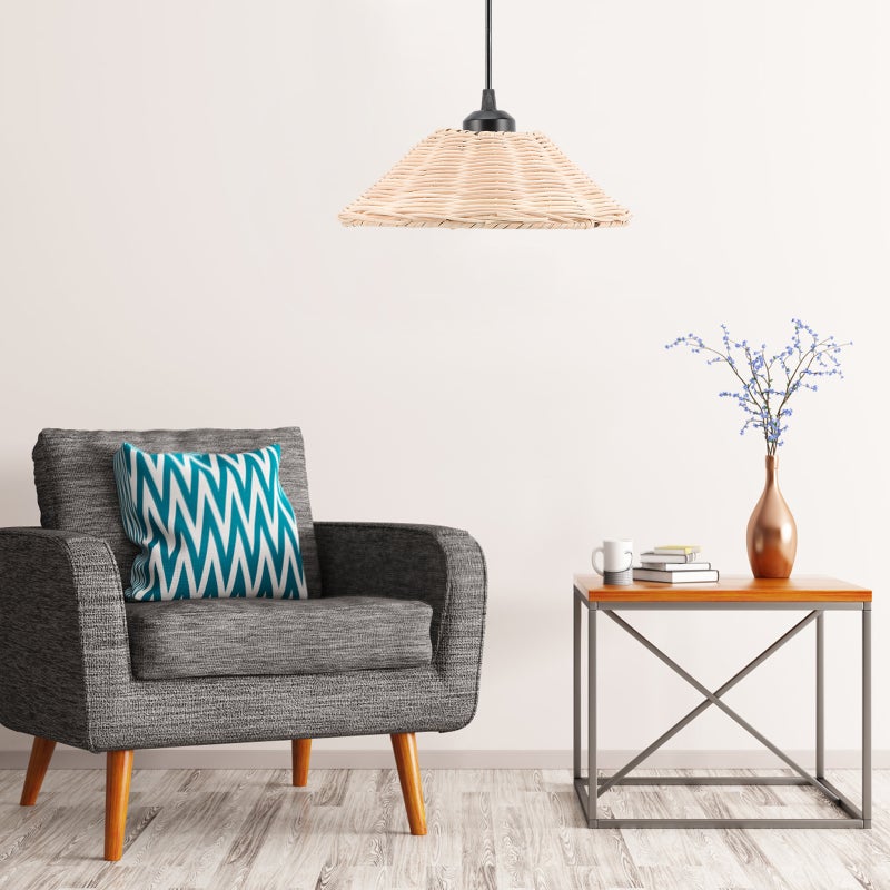 🏠 ضوء سقفي من الخيزران متين للمنزل والفندق بتصميم زيين كلاسيكي - Image 4
