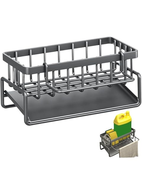 Kitchen rack sponge drain rack faucet sink sink dishwashing supplies rag storage drain rack