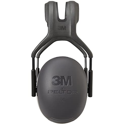 3M PELTOR Ear Muff Hearing Protection Over the Head Earmuffs X Series X5A NRR 31 dB Pack of 1 Construction Manufacturing Automotive Maintenance Black - Image 3