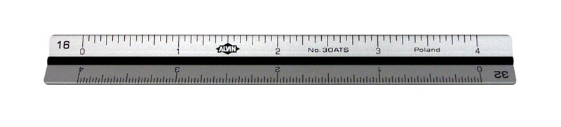 ALVIN 30ATS Mini Aluminum Architect Triangular Scale Ruler, Drawing and Design Tool for Students and Professionals, Great for Drafting, Architecture, and Art - 4 Inches - Image 3
