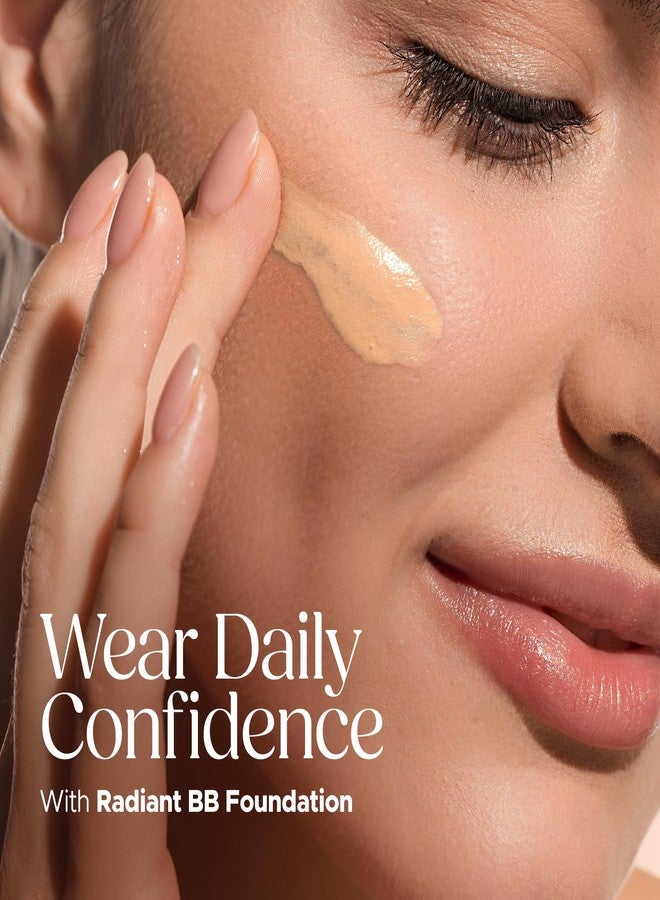 Hilary Rhoda Radiant BB Foundation for Women | 9 to 5 Stay BB Cream | Hides Blemishes & Dark Spots | Blend Easily | Lightweight & Ultra-Creamy Formula | Travel-Friendly & Dewy Finish - 60g (Natural| Shade 04) - Image 3