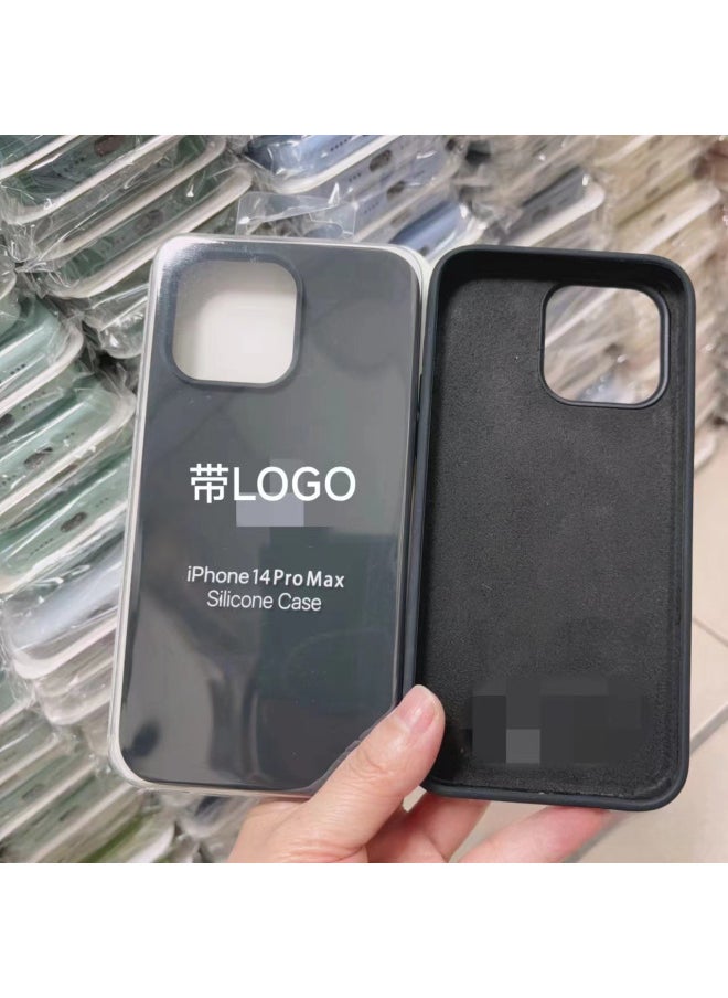ماركة غير محددة - حافظة هاتف محمول من السيليكون السائل شاملة ذات فتحة كبيرة لهاتف Apple IPhone16Promax15 14 13 - اللون: Firefly Rose - الموديل المطبق: IP 15plus/14plus - Image 1