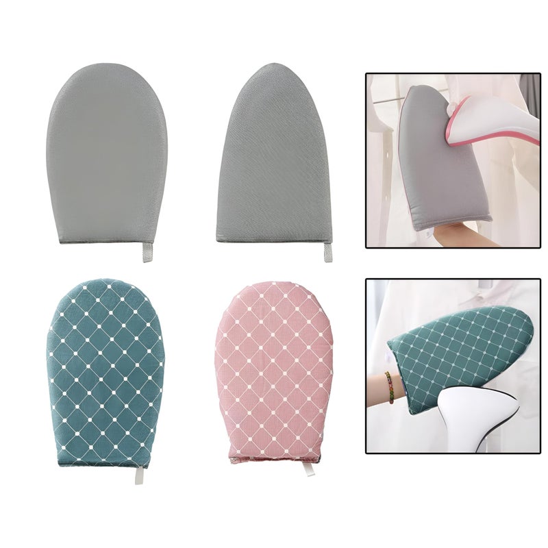Garment Steamer - Portable Gray Glove with Round Head for Ironing Clothes, Specifically Designed for Cuffs and Sleeves, Compact Handheld Device for Efficient Wrinkle Removal, Suitable for All Fabric T - Image 3
