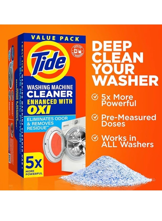 Tide Washing Machine Cleaner for Front and Top Loader Machines, 3 Count Box - Image 2