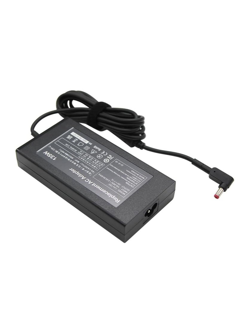Terabyte شاحن 19 فولت 7.1 أمبير 5.5x1.7 مم لجهاز Acer Nitro 5 N18C3 AN515-51 AN515-41 AN515-43 AN517-51 - Image 3