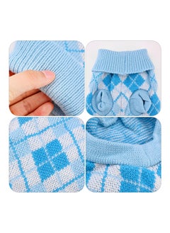 KASTWAVE Dog Jumper Knitted Sweater, Winter Warm Puppy Clothes, Pet Costume Knitting Pattern, Easy to Take On and Off, Comfortable Dog Knit Winter Clothes Outfit  - Image 4