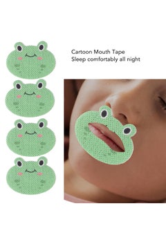 SYOSI 30 Pcs Sleep Strips for Kids Mouth Tape for Sleeping Anti Snoring Devices Kids Mouth Tape Reduce Snoring Avoid Mouth Breathing Improve Sleep Lip Patches for Loud Snoring Cartoon Frog  - Image 5
