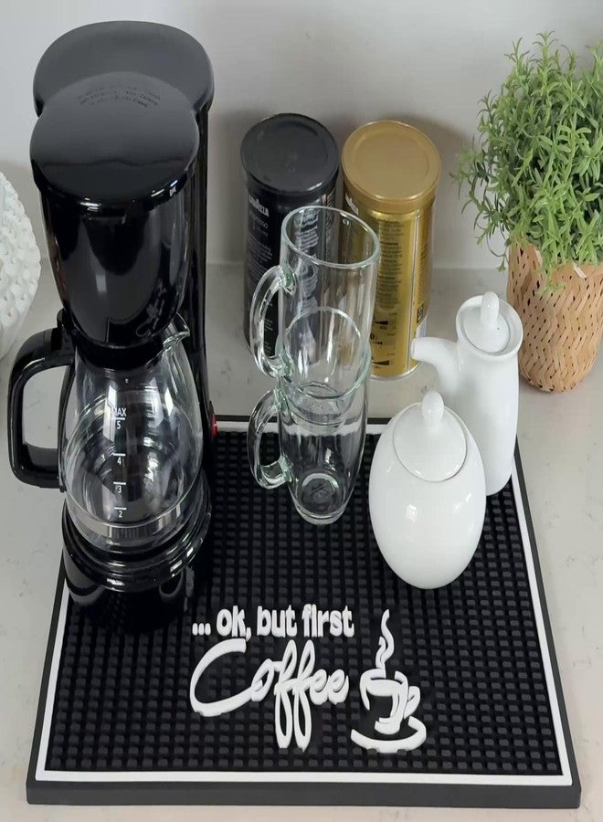 CALUVAR Ok But First Coffee Bar Mat - Image 1