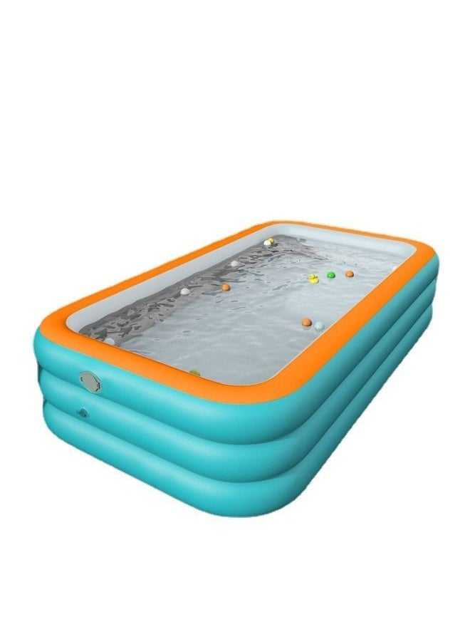NKX Inflatable 3 Layer Swimming Pool 428 CM  - Image 1