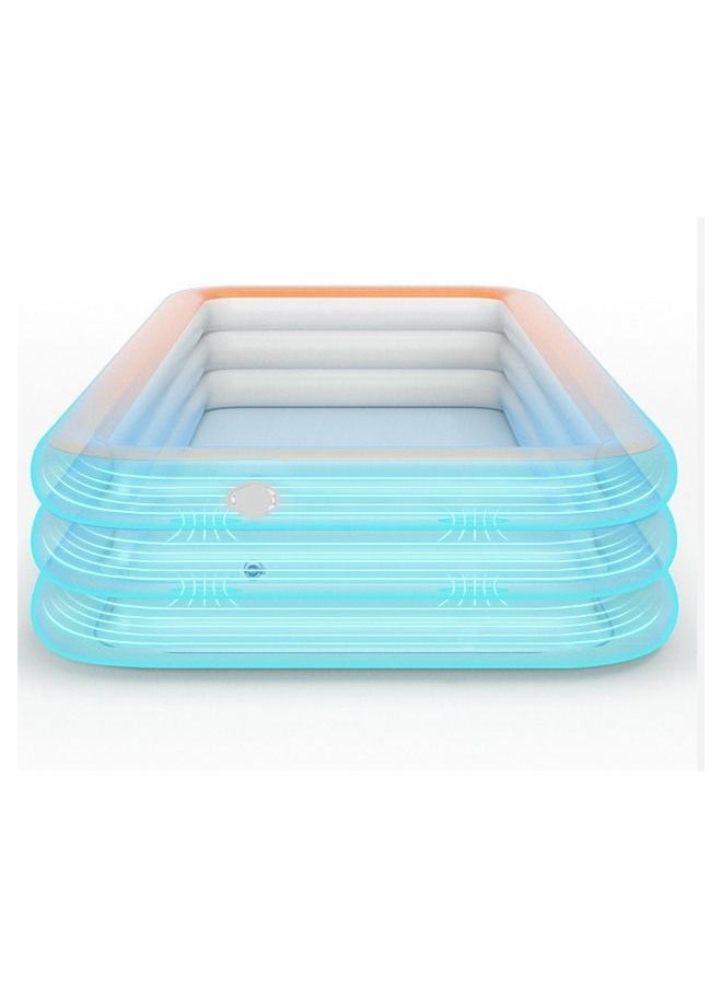 NKX Inflatable 3 Layer Swimming Pool 428 CM  - Image 2