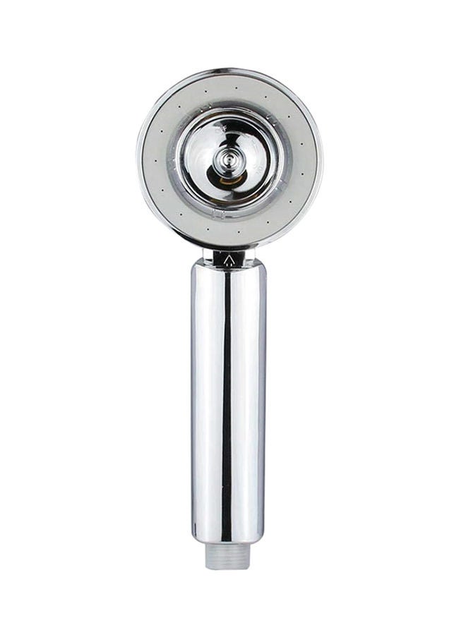 NIBEMINENT Handheld Double Sided Shower Head Silver 25centimeter - Image 2