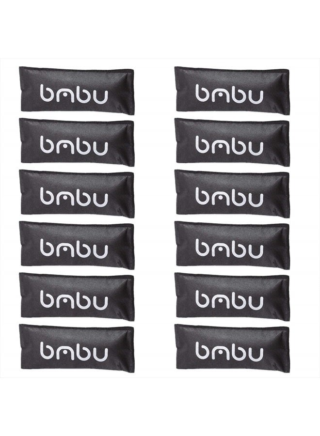 BMBU Charcoal Shoe Deodorizers - Activated Natural Moso Bamboo Air Purifying Bag Insert for Sneakers Oder Eliminator Mini Bags -Absorber/Freshener for Gym Bag,Drawer,Closet,Car,Home, Cat Litter - Image 1