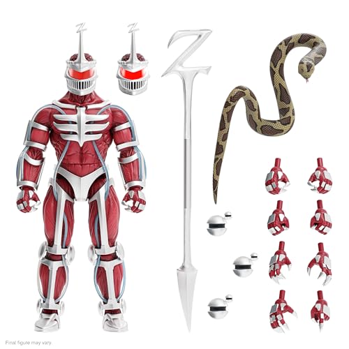 Super7 ULTIMATES Mighty Morphin Power Rangers Lord Zedd 7 Power Rangers Action Figure with Accessories Classic TV Show Collectibles and Retro Toys - Image 1