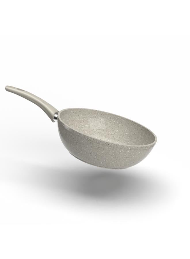 توب شيف مقلاة ووك دائرية من الجرانيت - Image 3