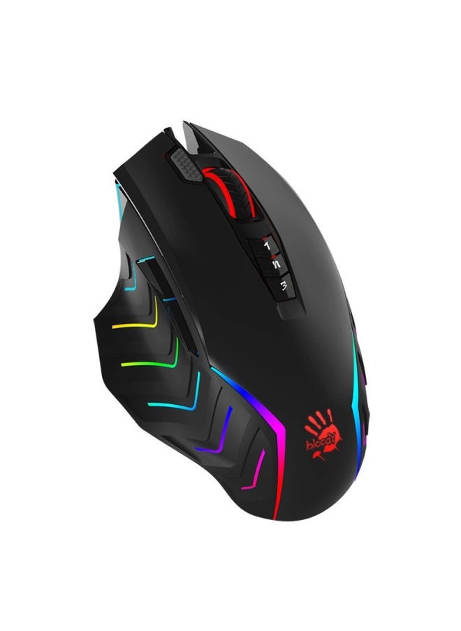 A4TECH A4tech Blood Hand Phantom J95s Activated Edition, E-sports Wired Gaming Mouse, Right-handed Mouse, 5k Colorful Mouse, Pubg Mouse, Rgb 16.8 Million Colors, Black  - Image 4