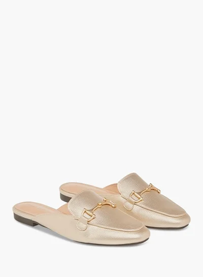 Celeste Women's Metal Accent Slip-On Mules