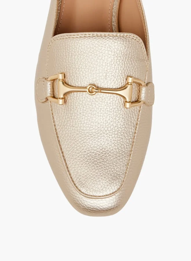 Celeste Women's Metal Accent Slip-On Mules