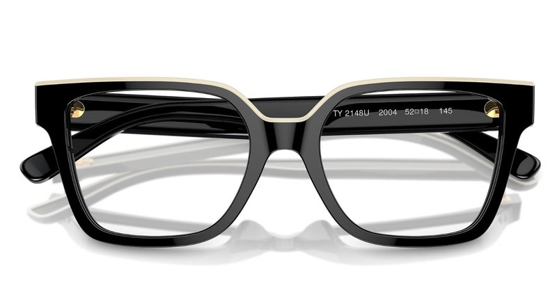 Tory Burch Eyeglasses TY 2148 U 2004 Black/Ivory - Image 4