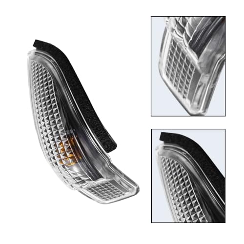 MASO Rear View Mirror Light Assembly Turn Signal Light Rearview 81730-52100 81740-52050 Flashing Light Amber Compatible with Toyota Camry,Corolla,Yaris(Left Side) - Image 5