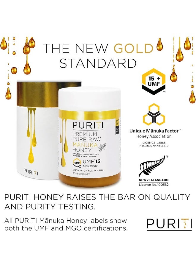Puriti Premium Raw Manuka Honey UMF 15+ - Image 4