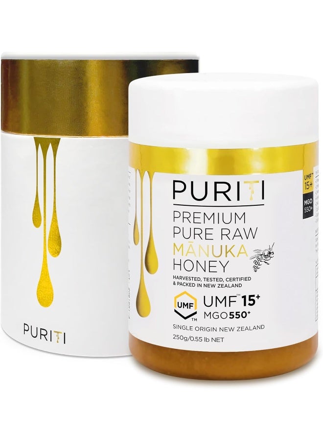 Puriti Premium Raw Manuka Honey UMF 15+ - Image 1