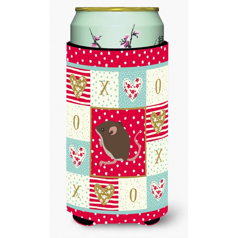 Caroline's Treasures ""Caroline's Treasures CK5448TBC Baby Mouse Love Tall Boy Insulator Hugger cold-beverage-koozies  Multicolor"" 