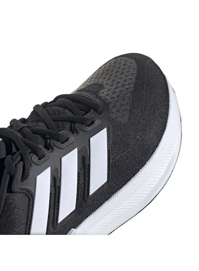 adidas ألترارن 5 سنيكرز جري أسود للرجال مقاس 6.5