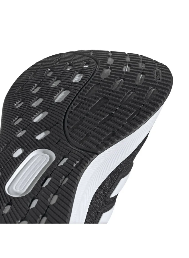 adidas ألترارن 5 سنيكرز جري أسود للرجال مقاس 6.5