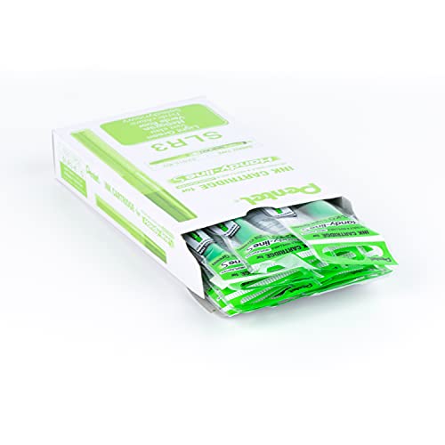 Pentel Refill For Handy-Line S Highlighter, Light Green Ink, Box of 12 (SLR3-K) - Image 3